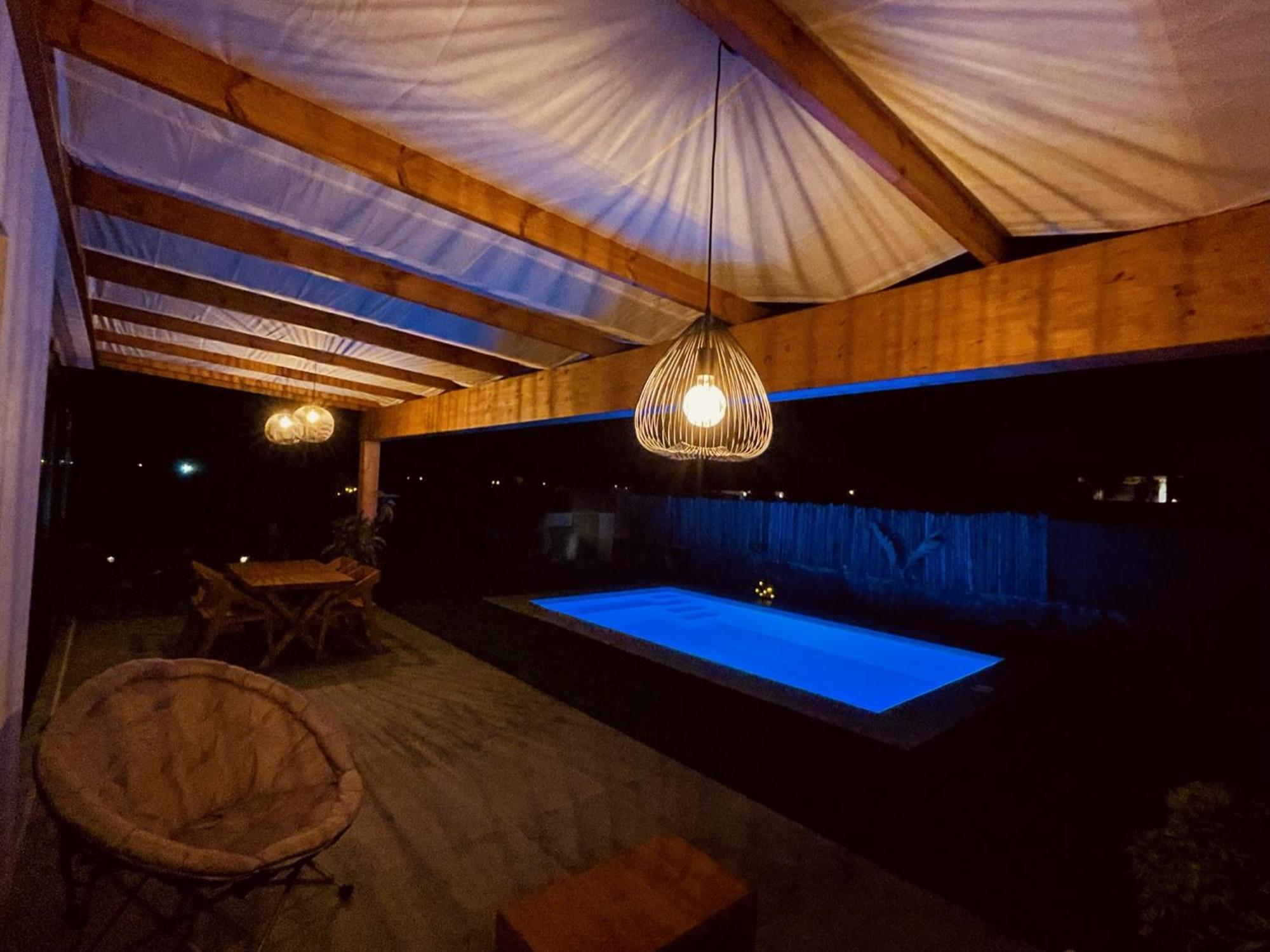 Bungalow + Piscina Independiente La Oliva Extérieur photo